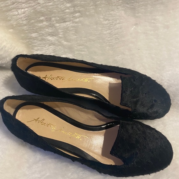 ALBERTO MORETTI black flat shoes - Picture 2 of 6